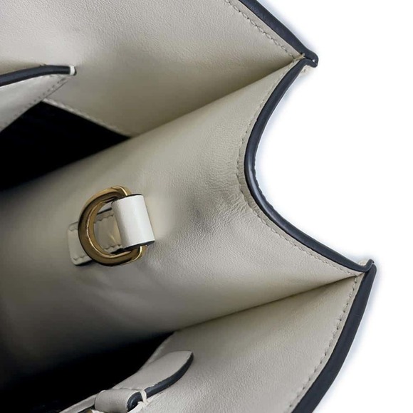 Prada Medium Handbag Saffiano Leather White - Picture 11 of 16